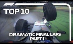 Top 10 Dramatic Final Laps In F1