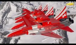 Flying with the Patrouille Suisse