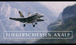 Swiss Air Force : Fliegerschiessen Axalp